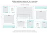 Mondrian 85" Double Panel Wallscape (Choose Your Color or Clear)