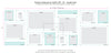 Mondrian 121" Double Panel Wallscape (Choose Your Color or Clear)