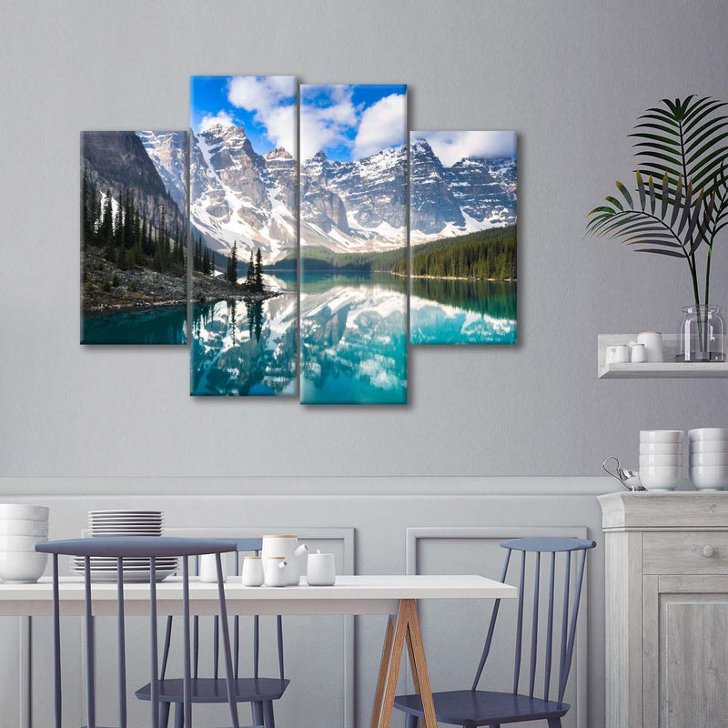 Mountain Reflection Wall Art