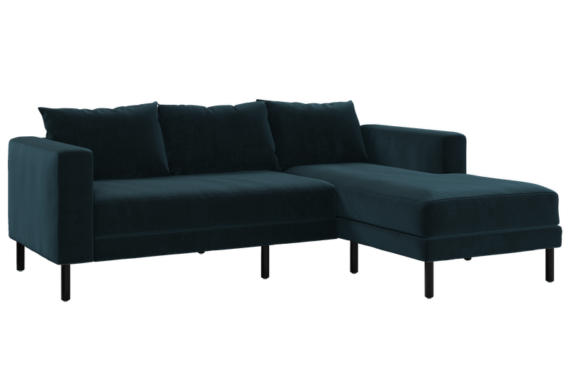 The Essential Sectional in Recycled Velvet