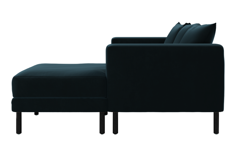 The Essential Sectional in Recycled Velvet