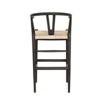 Muestra Counter + Bar Stool - Black Teak
