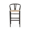 Muestra Counter + Bar Stool - Black Teak