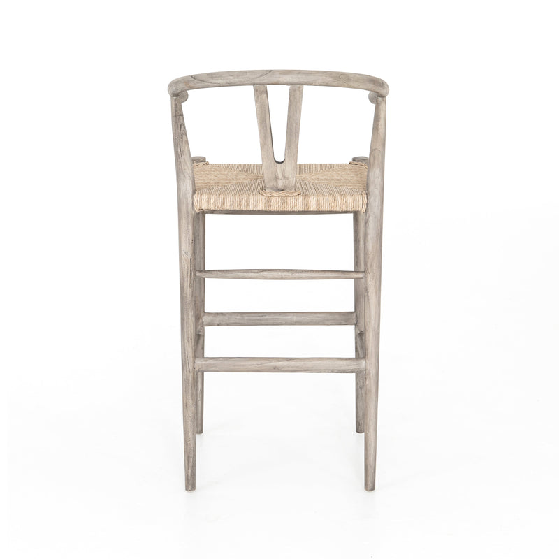 Muestra Counter + Bar Stool - Weathered Grey