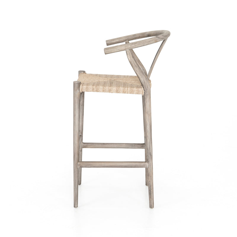 Muestra Counter + Bar Stool - Weathered Grey