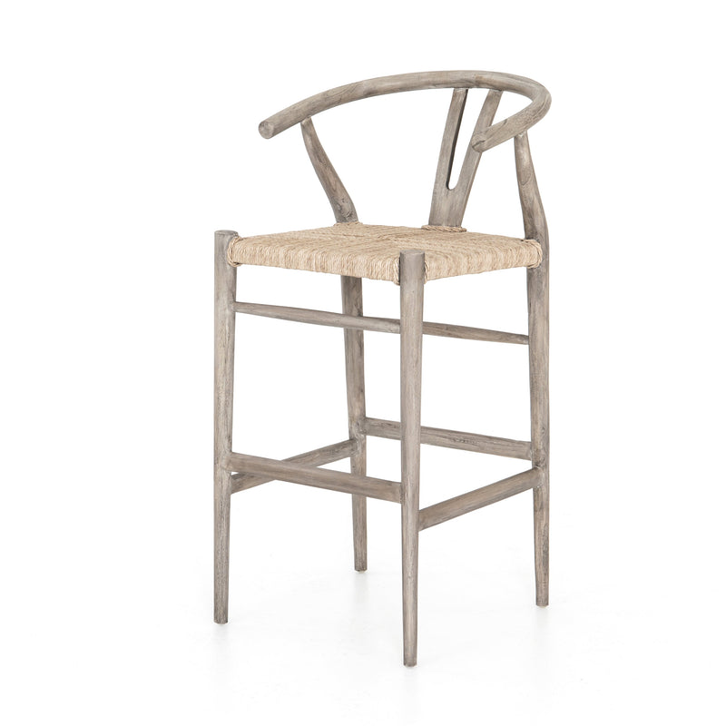 Muestra Counter + Bar Stool - Weathered Grey