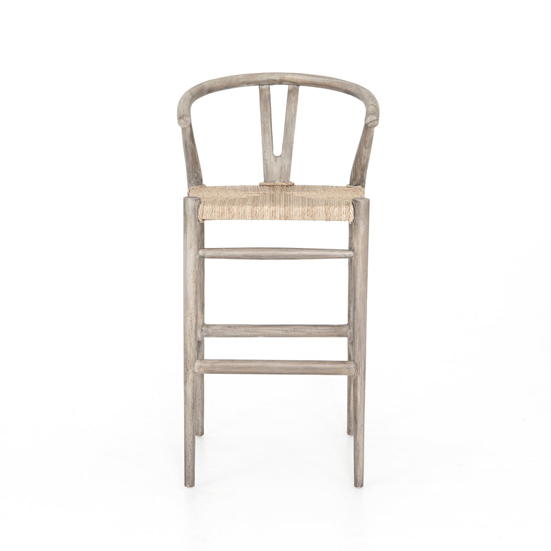 Muestra Counter + Bar Stool - Weathered Grey