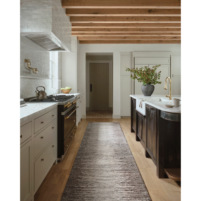 Mulholland Amber Lewis x Loloi Bark / Natural Hand-Knotted Runner