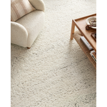 Mulholland Amber Lewis x Loloi Silver / Natural Hand-Knotted Rug