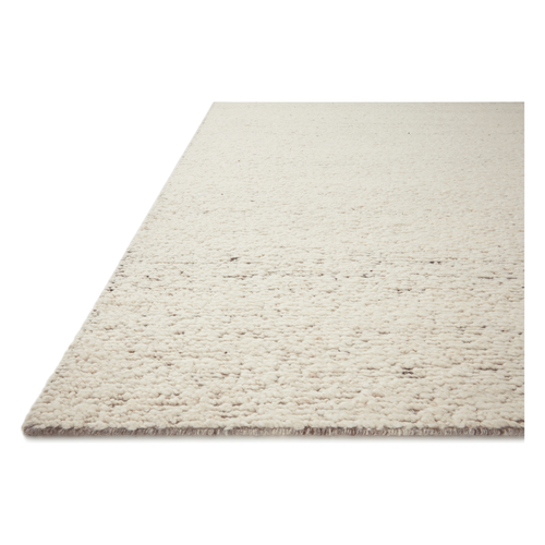 Mulholland Amber Lewis x Loloi Silver / Natural Hand-Knotted Runner