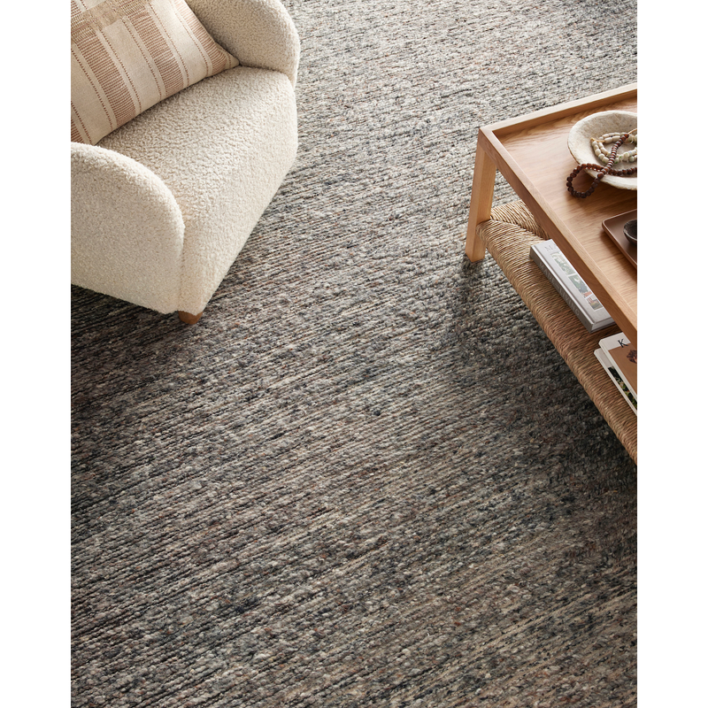 Mulholland Amber Lewis x Loloi Charcoal / Denim Hand-Knotted Rug