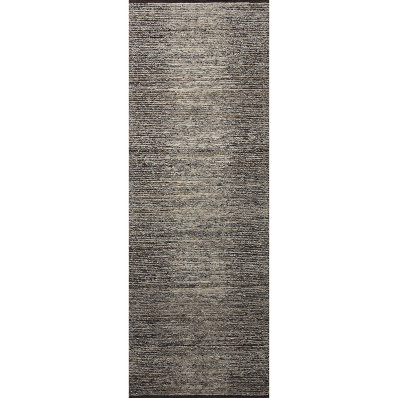 Mulholland Amber Lewis x Loloi Charcoal / Denim Hand-Knotted Runner