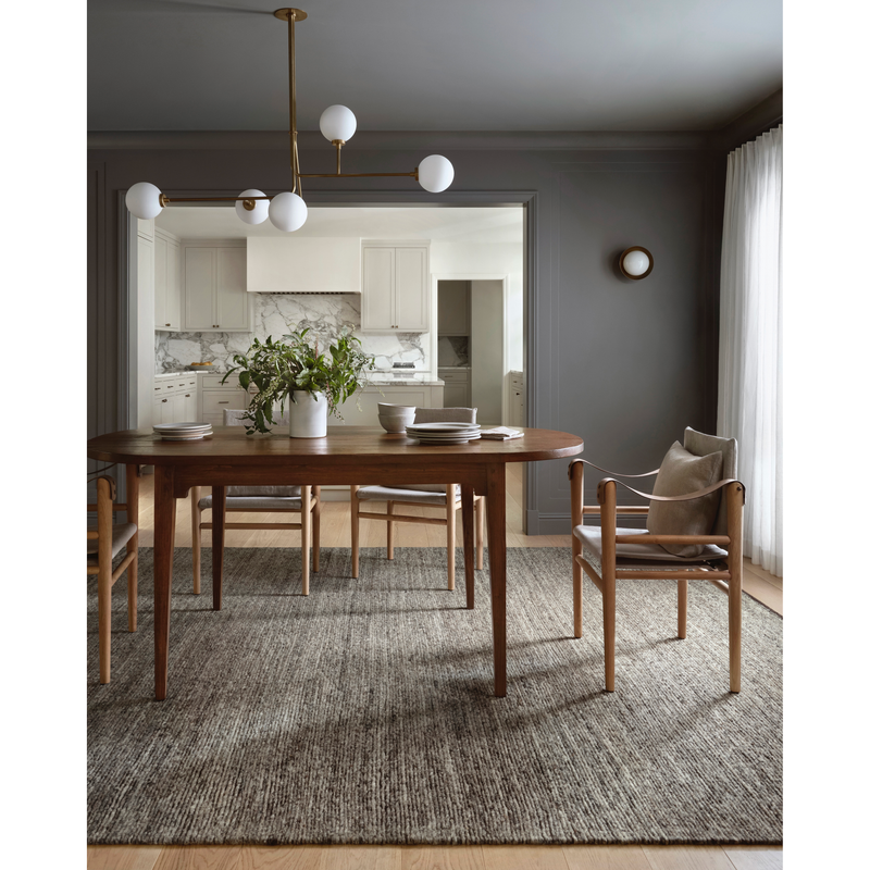 Mulholland Amber Lewis x Loloi Charcoal / Denim Hand-Knotted Rug