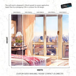 New York City Penthouse View Wallpaper Mural. #6660