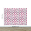 Pink Mermaid Wall Mural. Magical Cute Mermaid and Seahorse in Ocean Peel and Stick Wallpaper. #6371