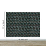 Green Fern Floral Botanical Pattern Wallpaper. #6685