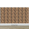 Modern Design Wooden Zigzag Panel Wallpaper Mural. #6736