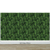 Green Leaves Pattern Wallpaper Mural. Botanical Wall Mural. #6744