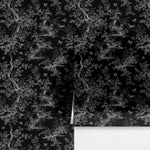 Black and White Toile De Jouy Vintage Wallpaper Mural. #6728