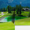 Golf Course Mountain View Wallpaper. #6767