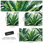 Rainforest Jungle Wallpaper. Banana Leaf Wall Mural. #6788