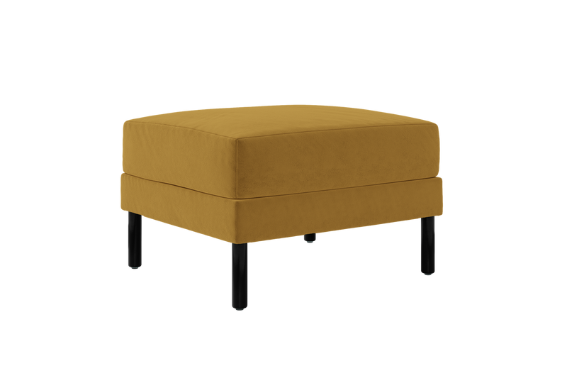 The Essential Ottoman in Recycled Velvet