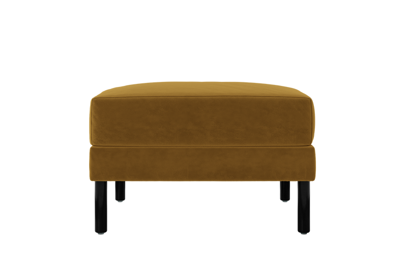 The Essential Ottoman in Recycled Velvet