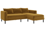 The Essential Sectional in Recycled Velvet