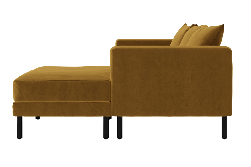 The Essential Sectional in Recycled Velvet