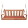Keystone Amish Co. 4 Foot Franklin Red Cedar Porch Swing without Cupholders