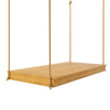 Keystone Amish Co. Laguna Twin Red Cedar Daybed Swing With Ropes