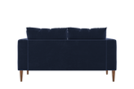 The Essential Loveseat Sectional in Recycled Velvet