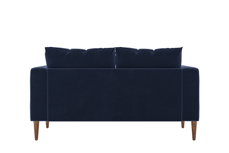 The Essential Loveseat Sectional in Recycled Velvet