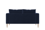 The Essential Loveseat Sectional in Recycled Velvet