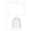 Brando Black Table Lamp