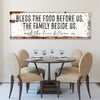 Bless The Food, Family And Love Sign