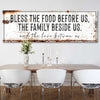 Bless The Food, Family And Love Sign