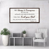 Joshua 1:9 - Do Not Be Afraid Sign
