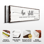 Psalm 46:10 - Be Still Sign