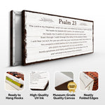 Psalm 23 - The Lord Is My Shepherd Sign