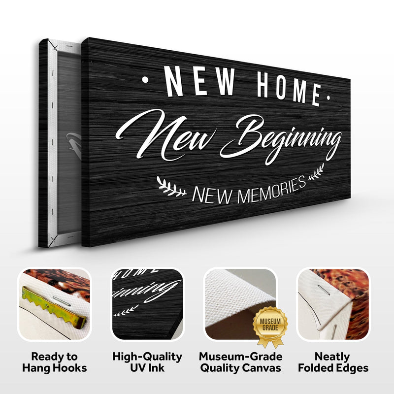 New Home New Beginning Sign II