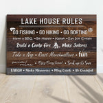 Lake House Rules Sign II