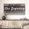 New Home, New Beginning Sign V