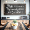 Bless The Food Before Us And The Love Between Us Sign III