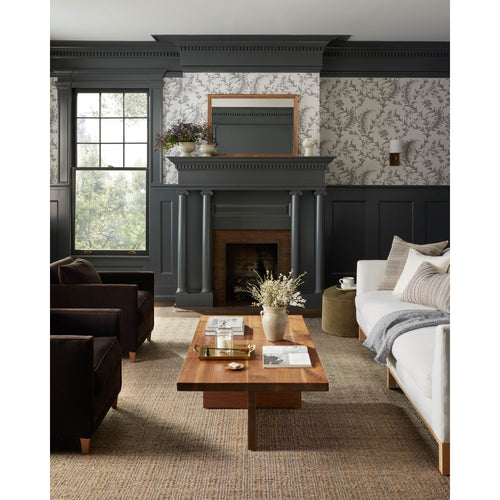 Jean Stoffer x Loloi Cornwall Mocha / Natural Rug