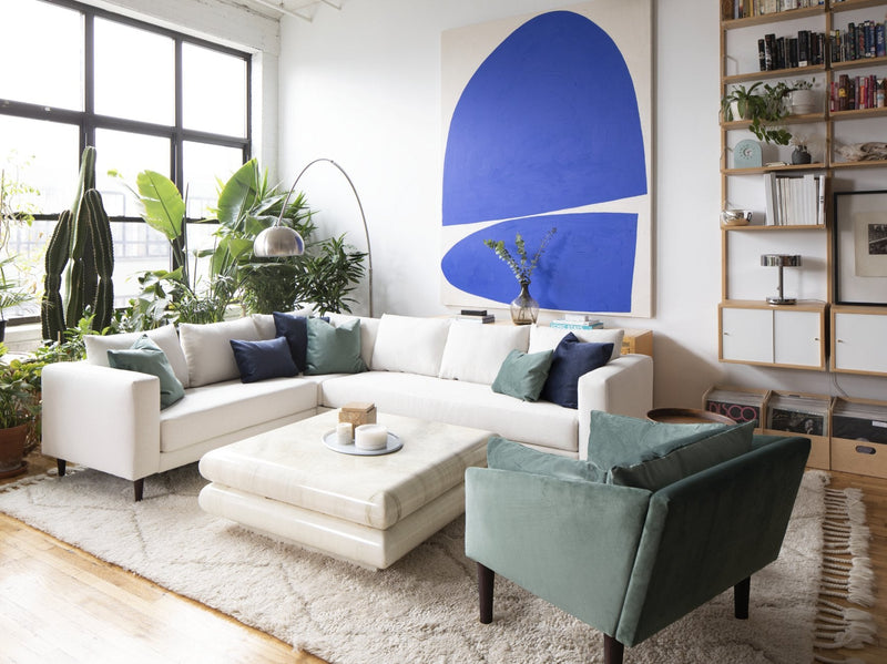 The Essential Corner Sectional (6 Seat) in Upcycled Poly
