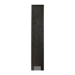 Noeline Smoked Black Oak Wide Bookcase | ready to ship!