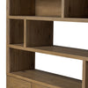 Noeline Worn Oak Wide Bookcase | ready to ship!