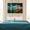 Swirling Moskenes Aurora Wall Art