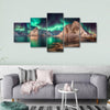 Swirling Moskenes Aurora Wall Art